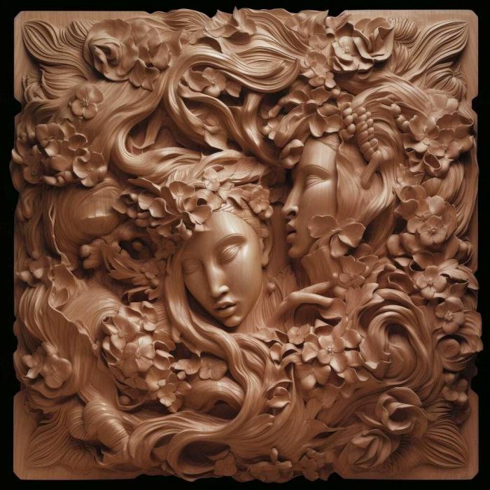 نموذج ثلاثي الأبعاد لآلة CNC 3D Art 